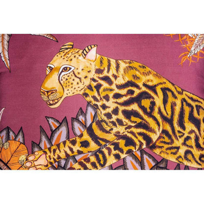 Cheetah Kings Forest Pillow Silk by Ngala Trading Company Additional Image - 8