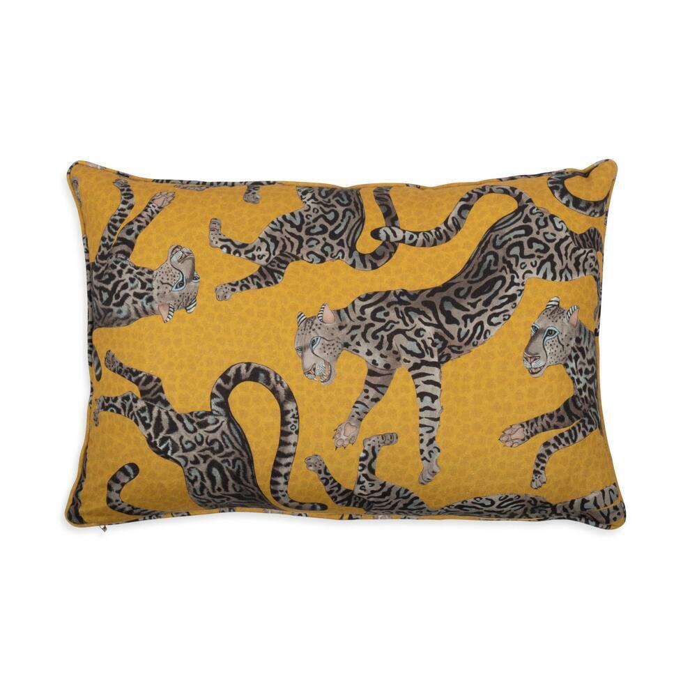 Cheetah Kings Lumbar Pillow Linen by Ngala Trading Company Additional Image - 10