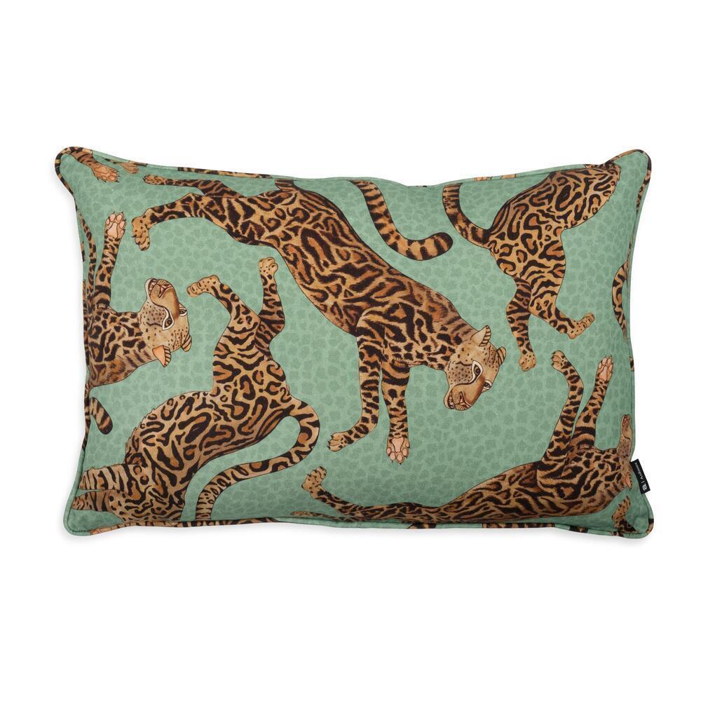 Cheetah Kings Lumbar Pillow Linen by Ngala Trading Company Additional Image - 13