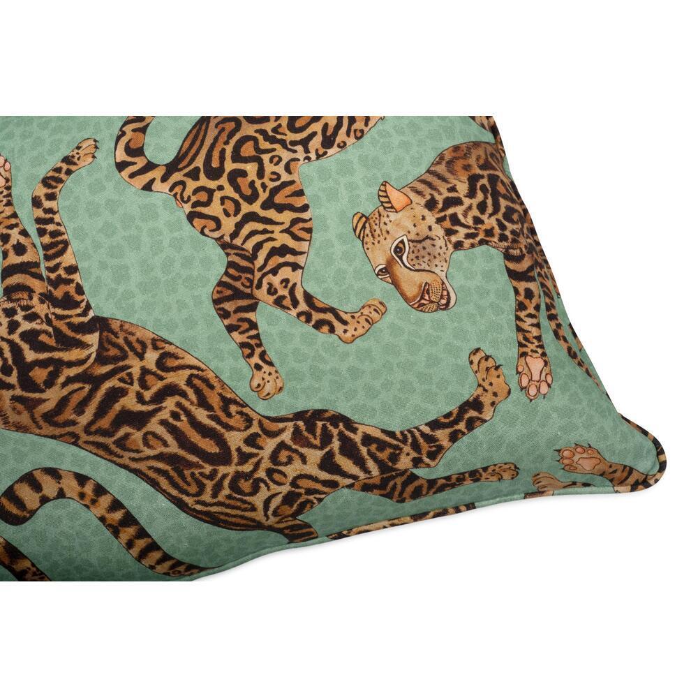Cheetah Kings Lumbar Pillow Linen by Ngala Trading Company Additional Image - 15