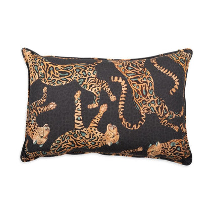 Cheetah Kings Lumbar Pillow Linen by Ngala Trading Company Additional Image - 1