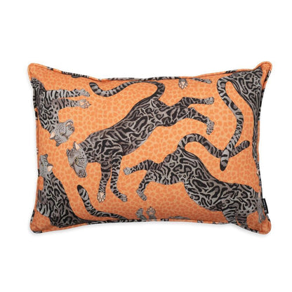 Cheetah Kings Lumbar Pillow Linen by Ngala Trading Company