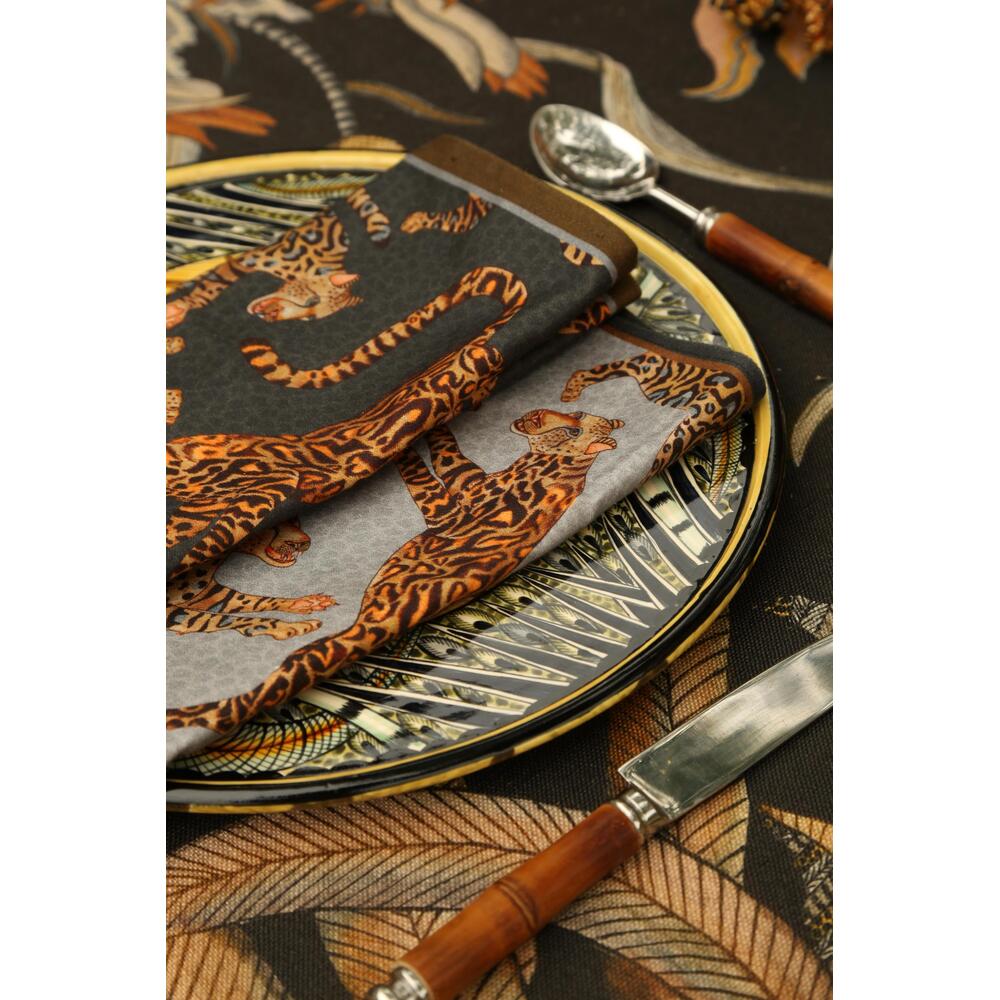 Cheetah Kings Napkins (Pair) by Ngala Trading Company Additional Image - 16