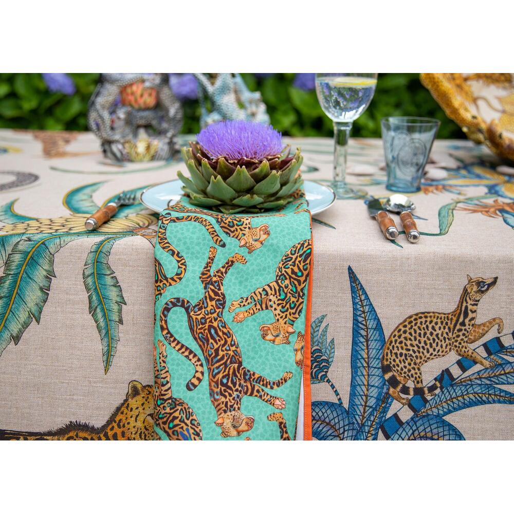 Cheetah Kings Napkins (Pair) by Ngala Trading Company Additional Image - 6