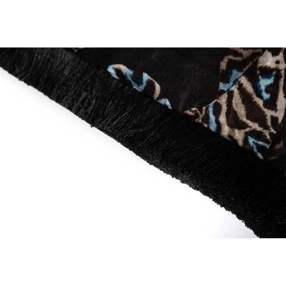 Cheetah Kings Pillow Velvet with Fringe by Ngala Trading Company Additional Image - 17