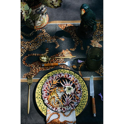 Cheetah Kings Table Runner - Night by Ngala Trading Company Additional Image - 6