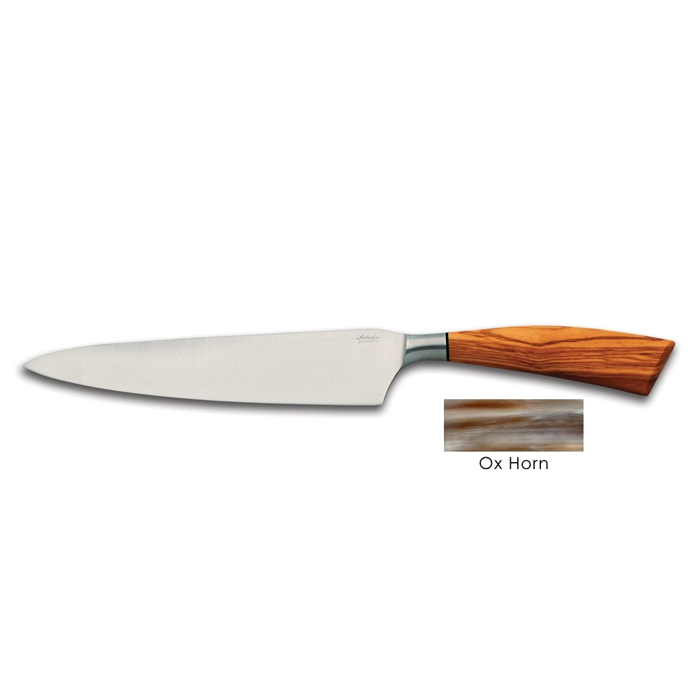Chef's Knife with Ox Horn Handle by Saladini 