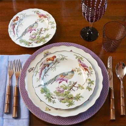 Chelsea Bird 5 Piece Place Setting by Mottahedeh Additional Image -1