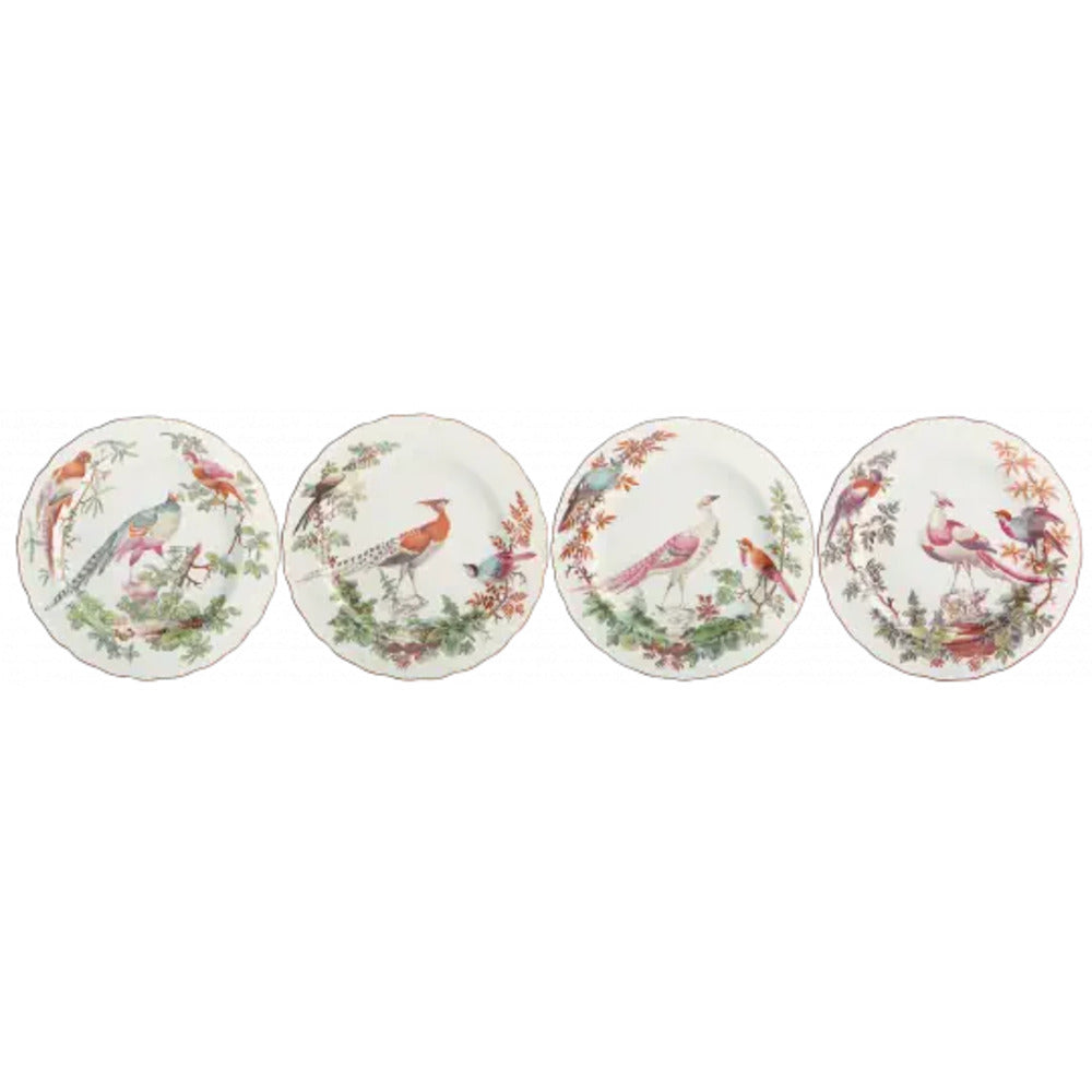 Chelsea Bird Dessert Plates Set of 4 by Mottahedeh Additional Image -2