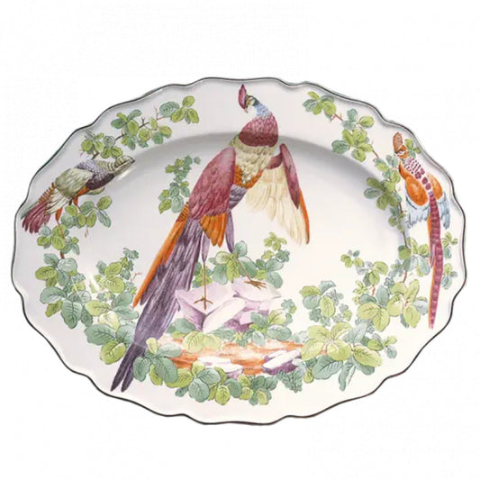 Chelsea Bird Large Platter by Mottahedeh