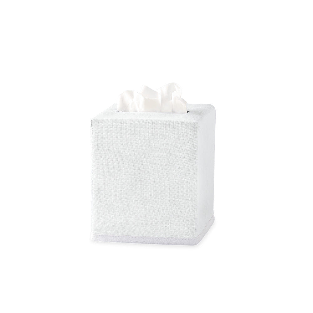 Chelsea Tissue Box Cover White 