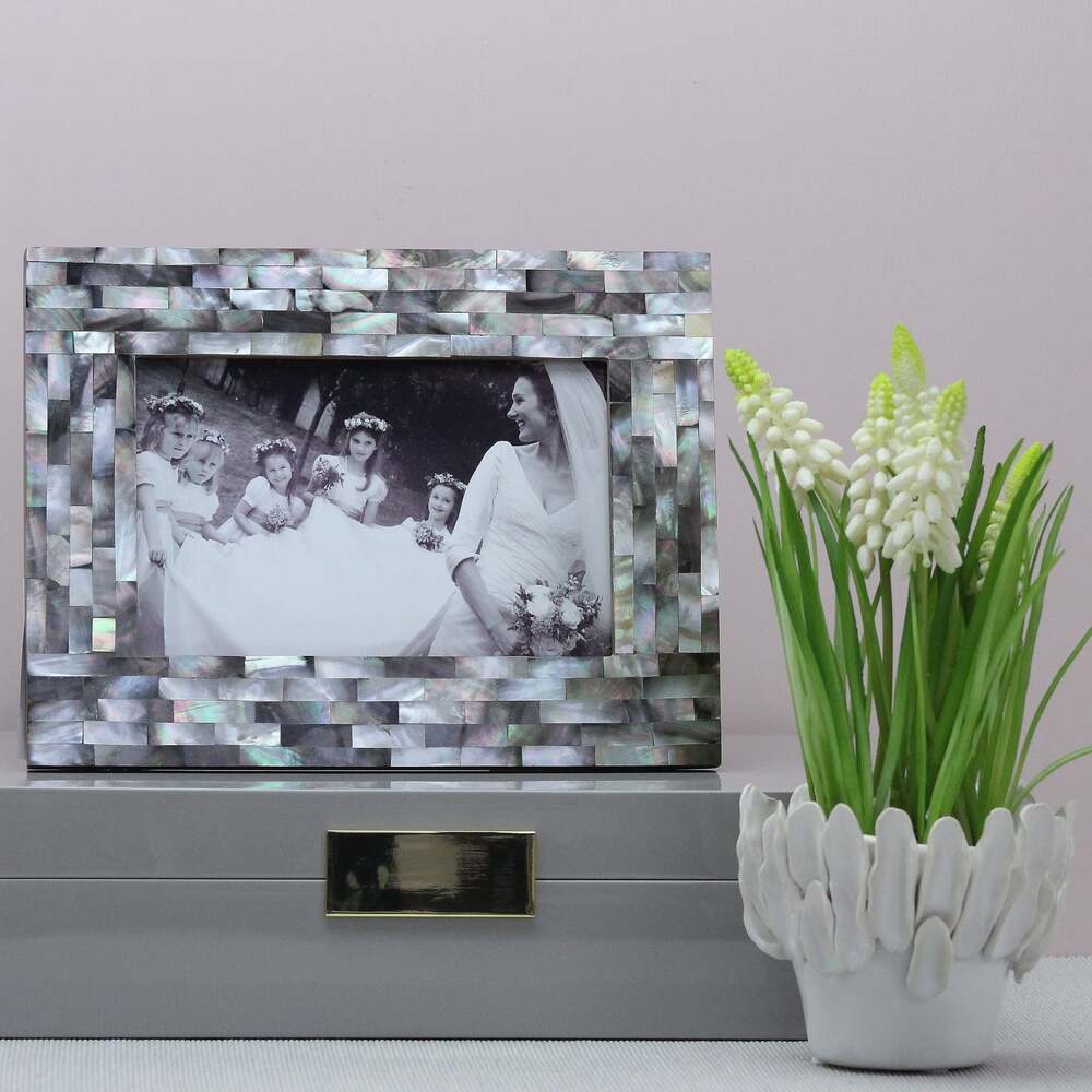 Chequer Board Photo Frame 4"x6" by Addison Ross Additional Image-3