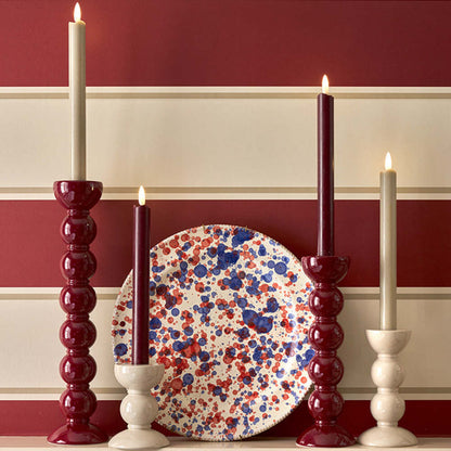 Cherry LED Candles - Set of 2 23cm by Addison Ross Additional Image-2