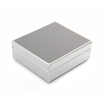 Chiffon Enamel & Silver Box 4" by Addison Ross