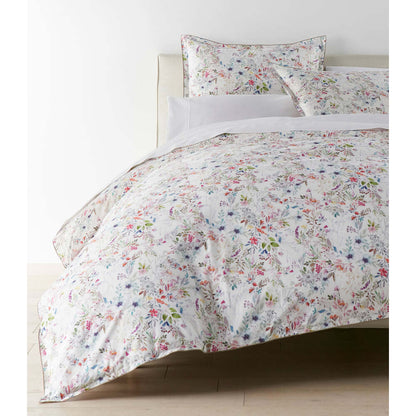 Chloe Floral Percale Duvet Cover by Peacock Alley  5