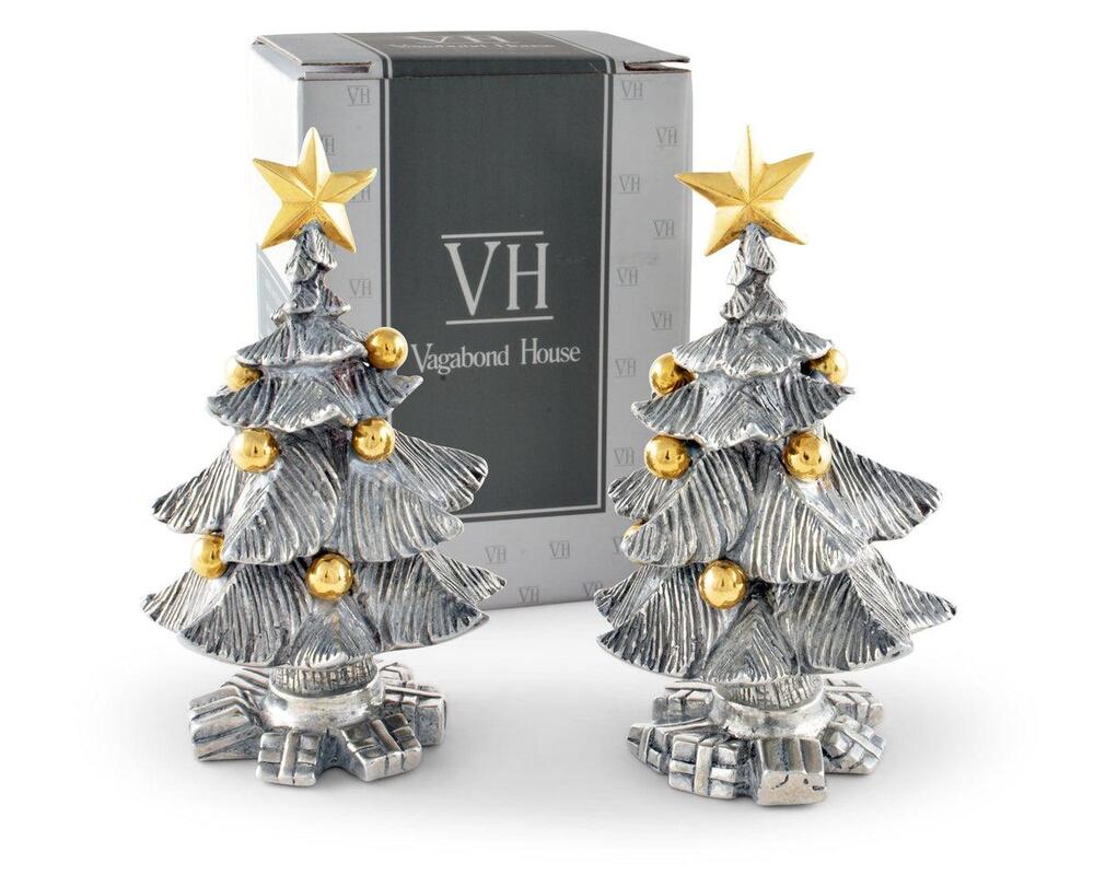 Christmas Tree Salt and Pepper by Vagabond House 5