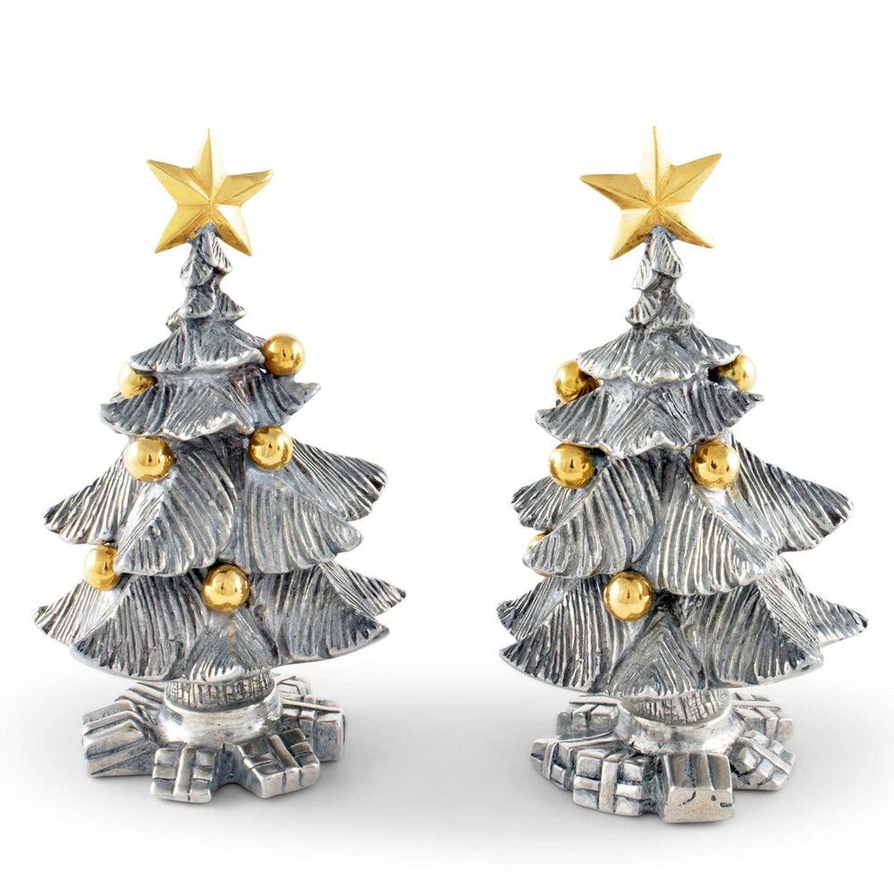 Christmas Tree Salt and Pepper by Vagabond House 