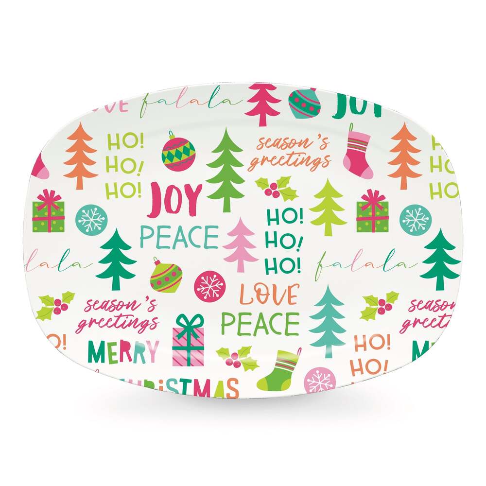 Christmas Wishes Platter by Mariposa