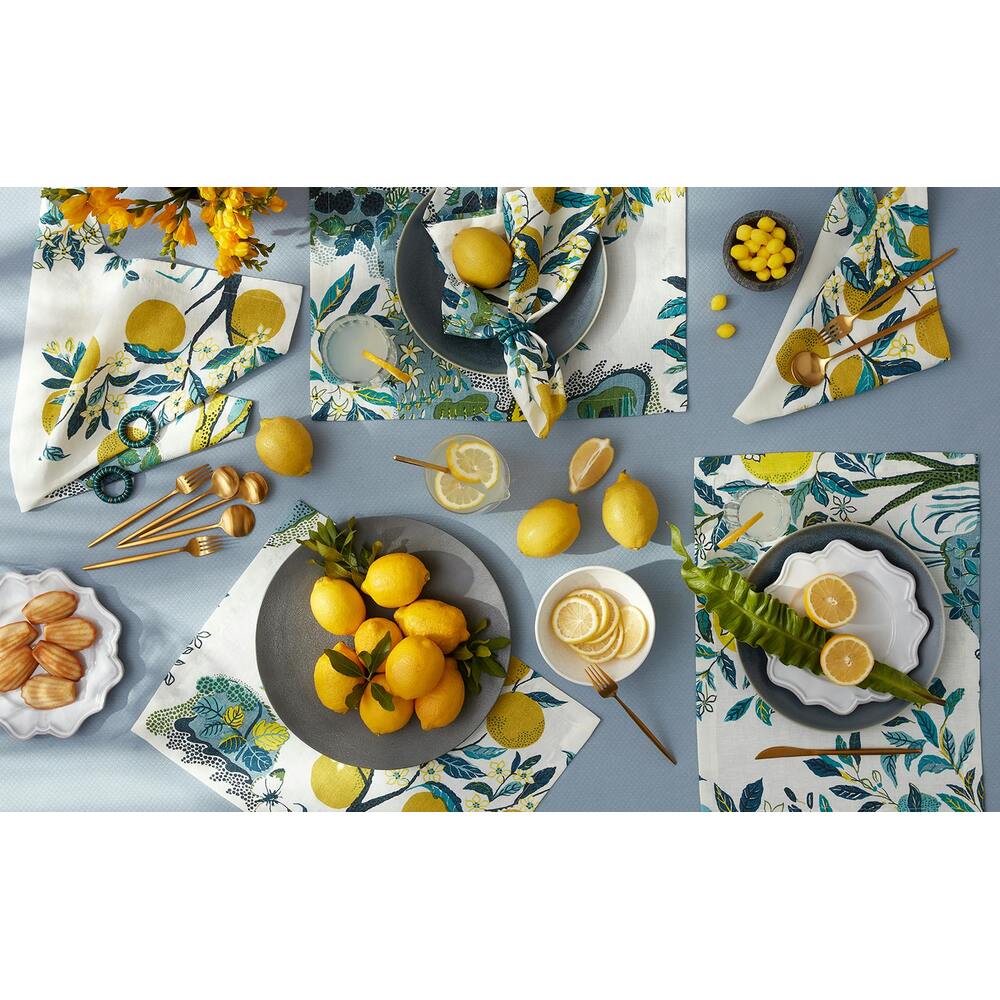 Citrus Garden Tablecloth Grass 1