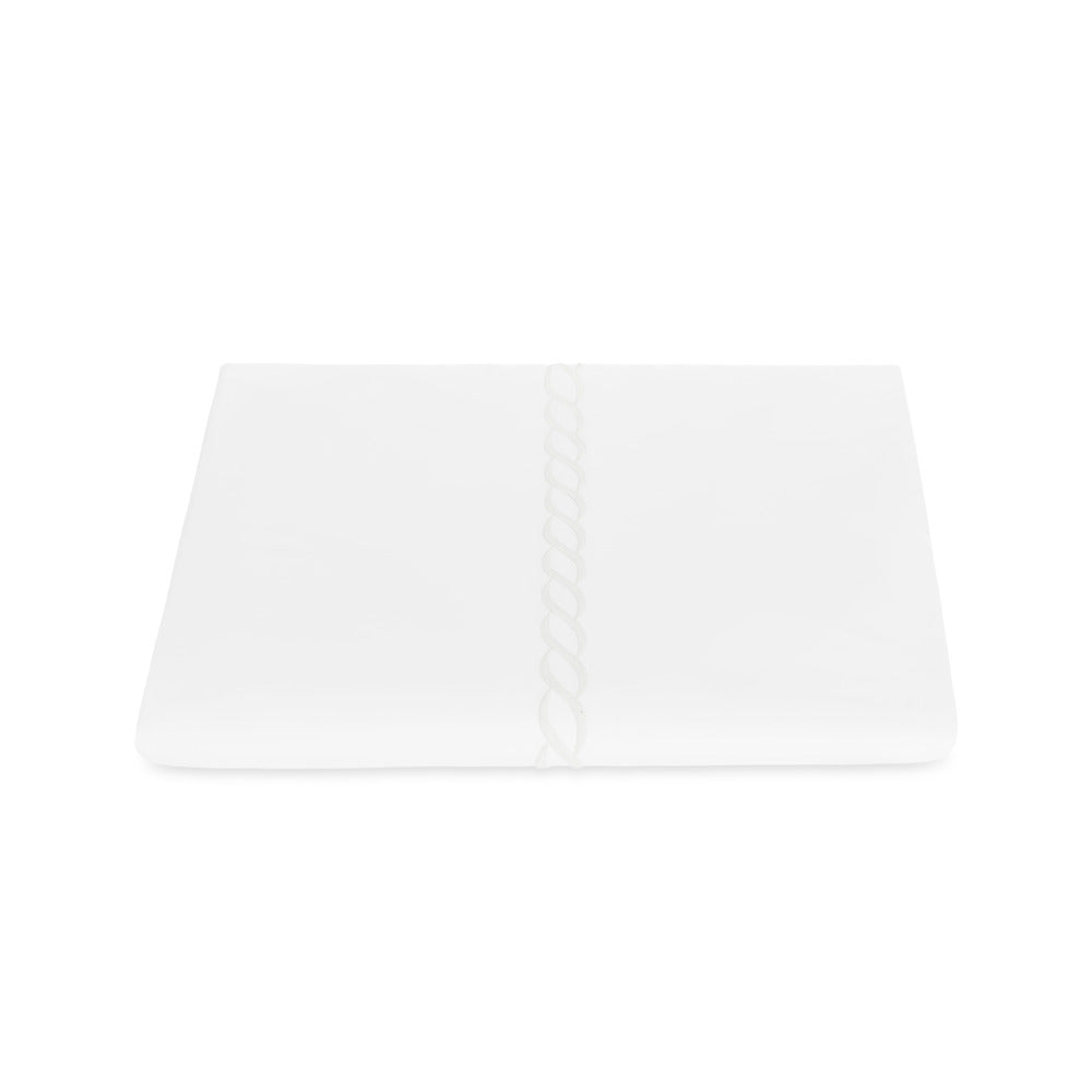 Classic Chain Duvet Cover White 