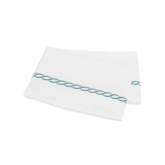Classic Chain Flat Sheet Aqua 