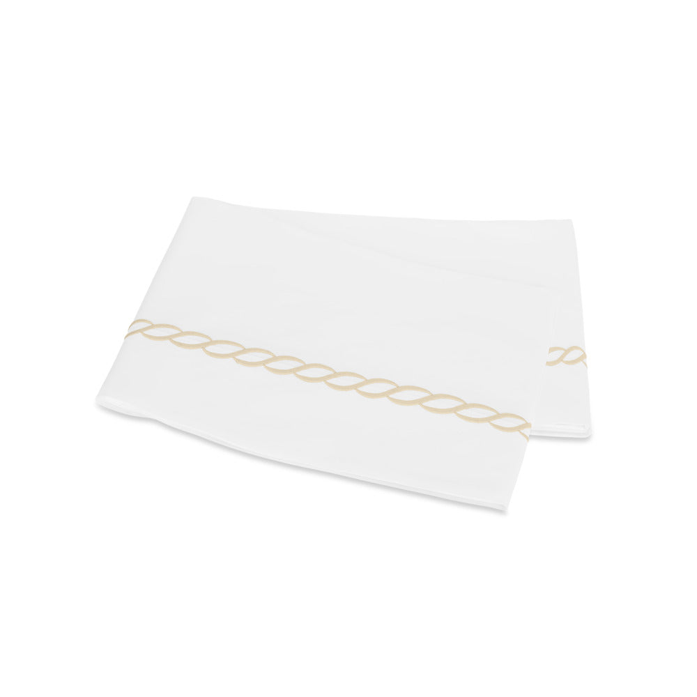 Classic Chain Flat Sheet Ivory 