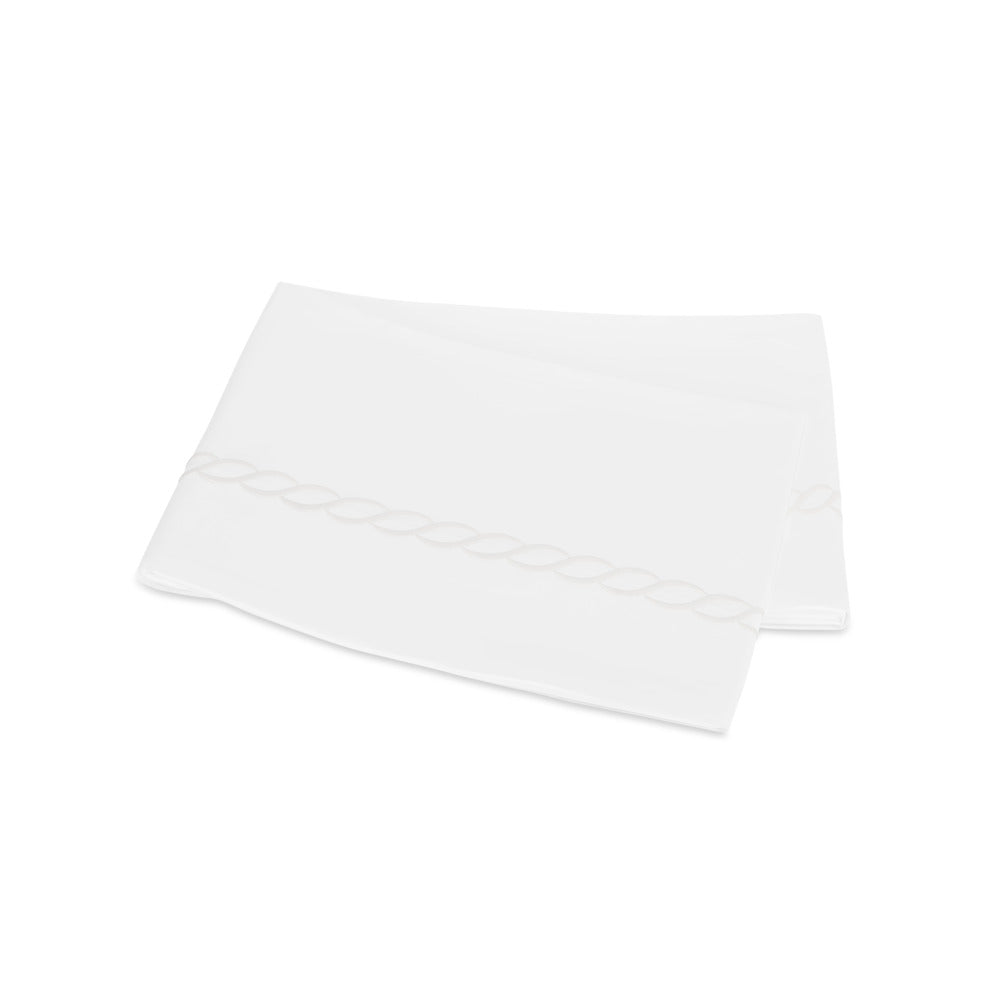 Classic Chain Flat Sheet White 