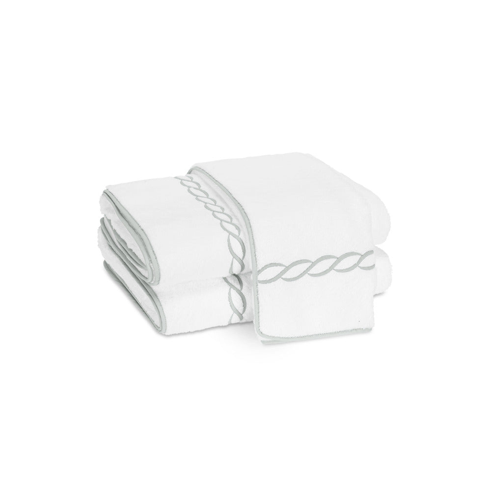 Classic Chain Guest Towel Silver 