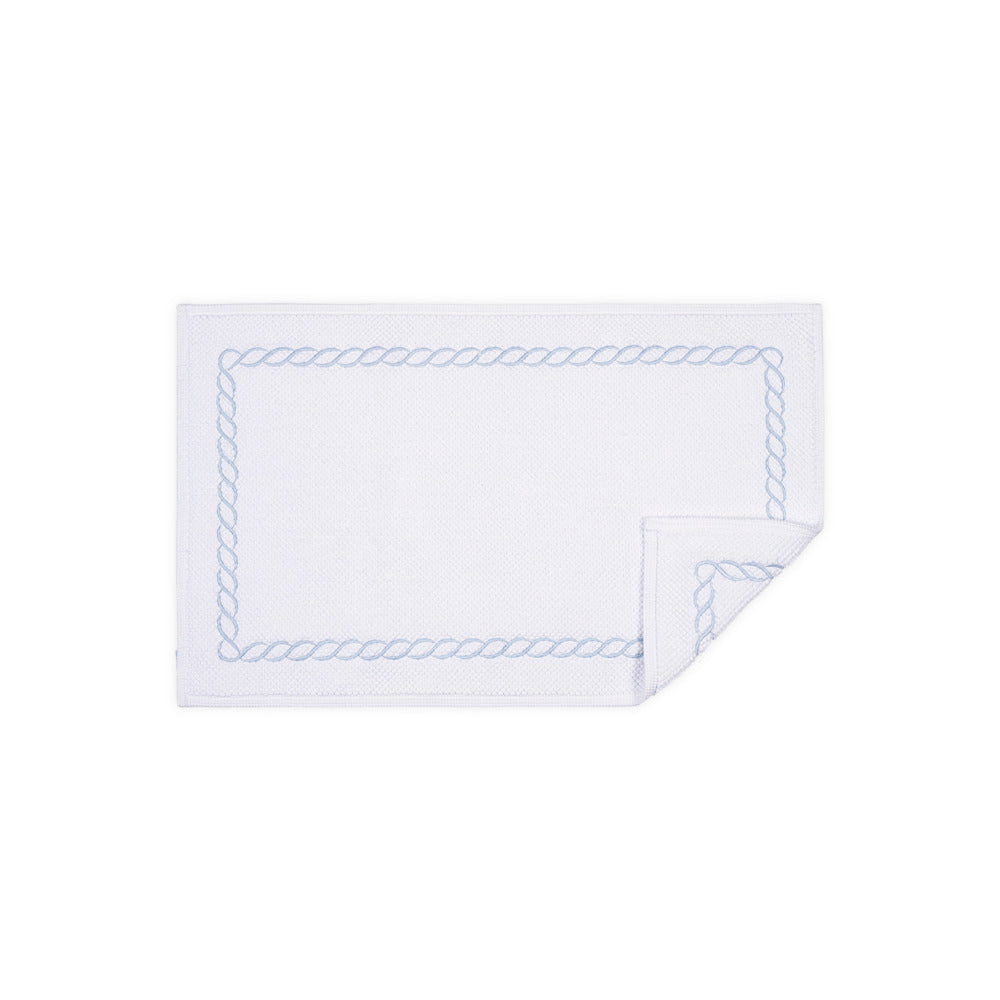 Classic Chain Rug Small Light Blue 