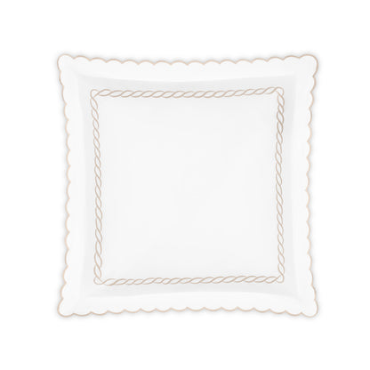 Classic Chain Scallop Sham Dune Euro 