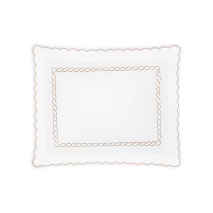 Classic Chain Scallop Sham Dune Standard 