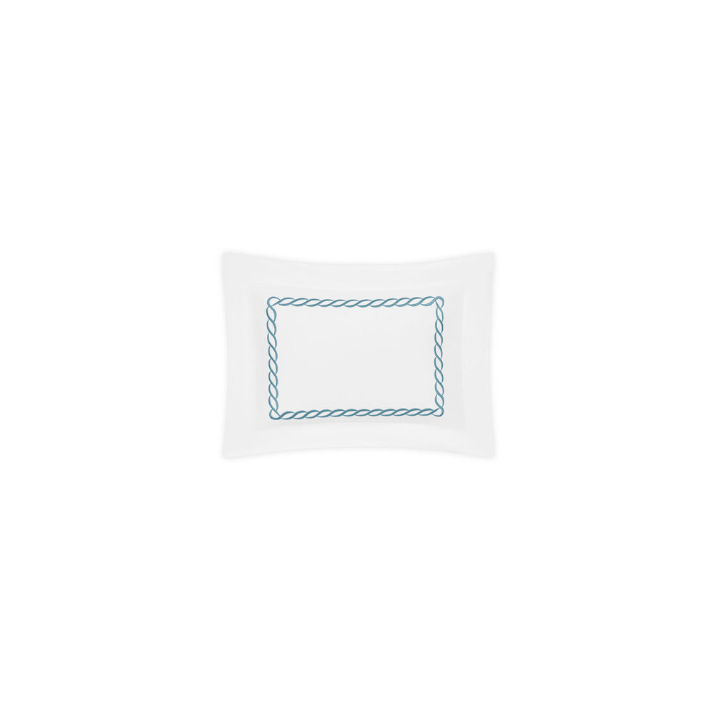 Classic Chain Sham Aqua Boudoir 