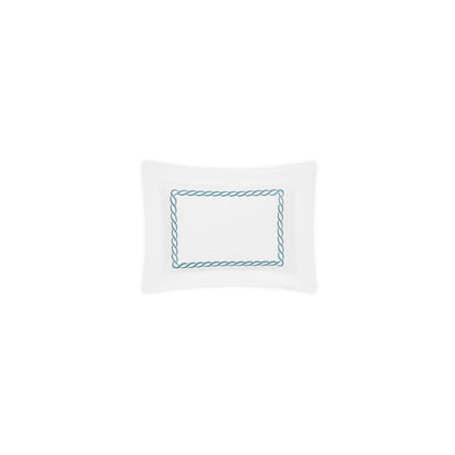 Classic Chain Sham Aqua Boudoir 