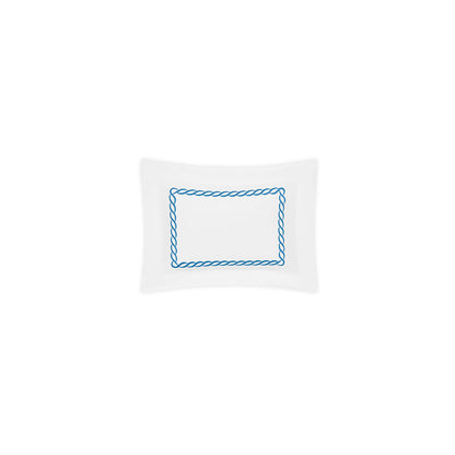 Classic Chain Sham Cobalt Boudoir 