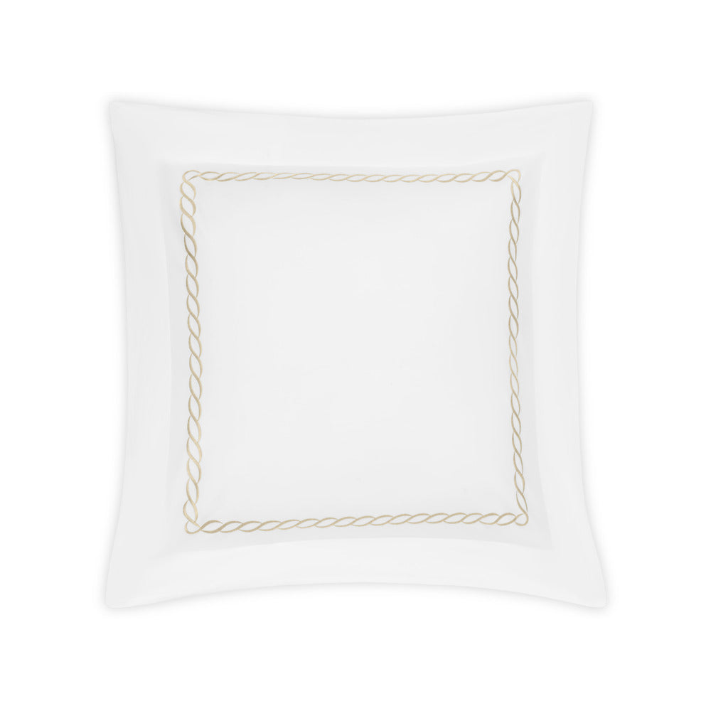 Classic Chain Sham Ivory Euro 