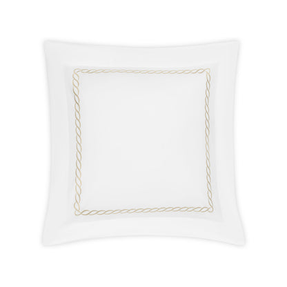 Classic Chain Sham Ivory Euro 