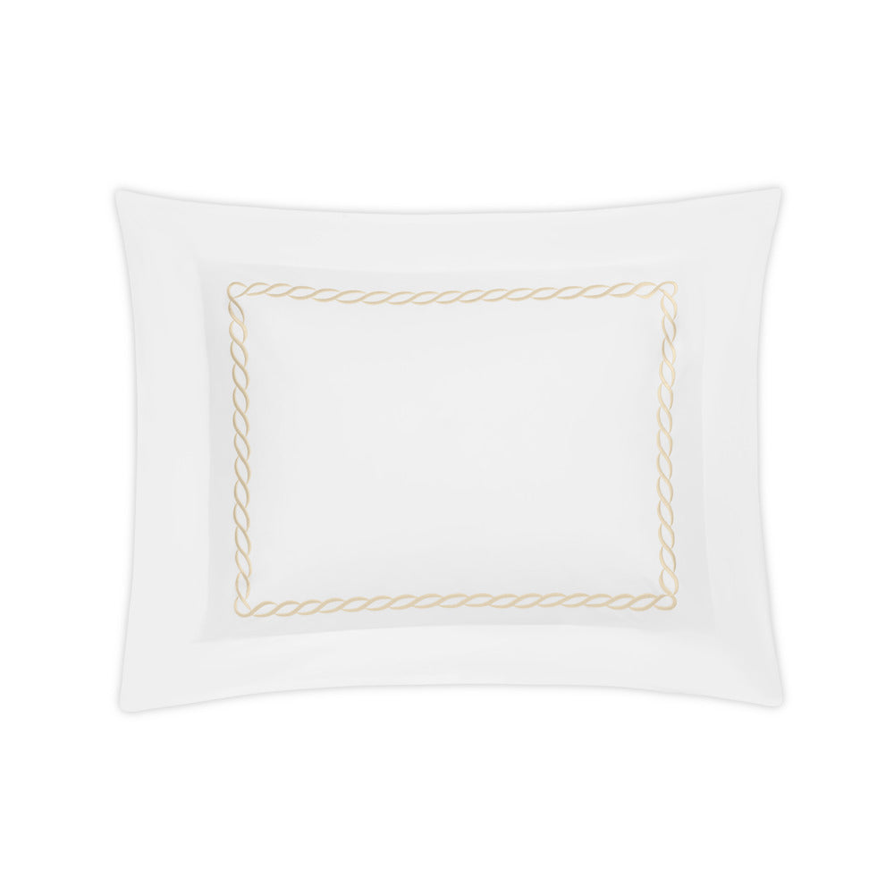 Classic Chain Sham Ivory Standard 
