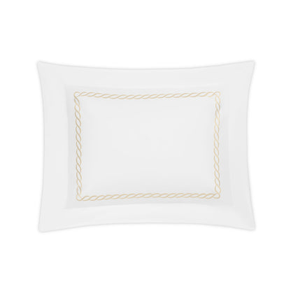 Classic Chain Sham Ivory Standard 