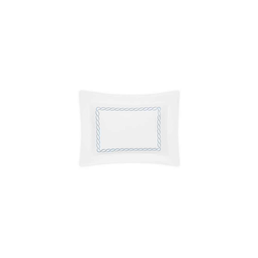 Classic Chain Sham Light Blue Boudoir 