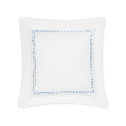 Classic Chain Sham Light Blue Euro 
