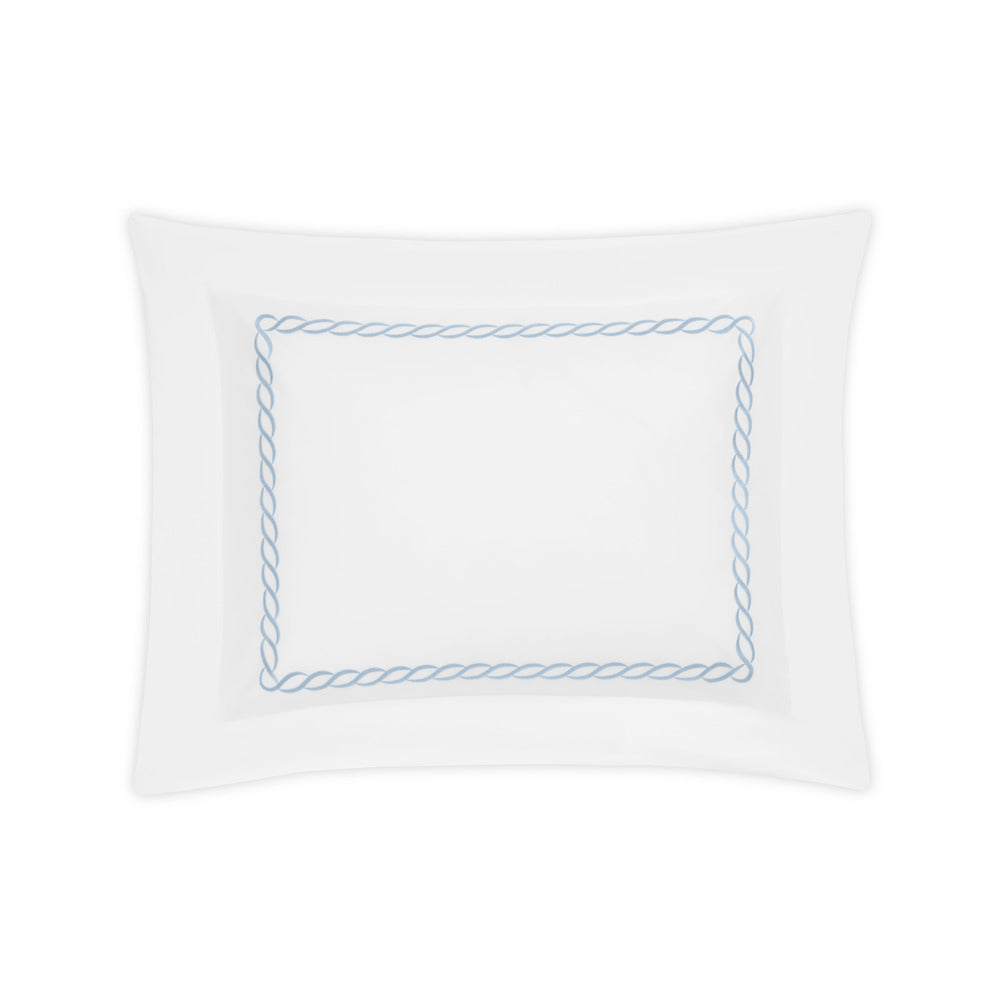 Classic Chain Sham Light Blue Standard 