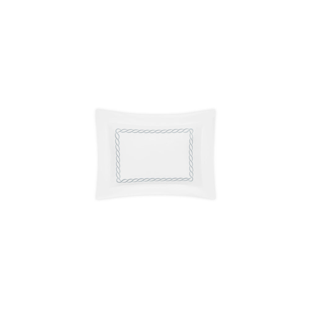 Classic Chain Sham Silver Boudoir 