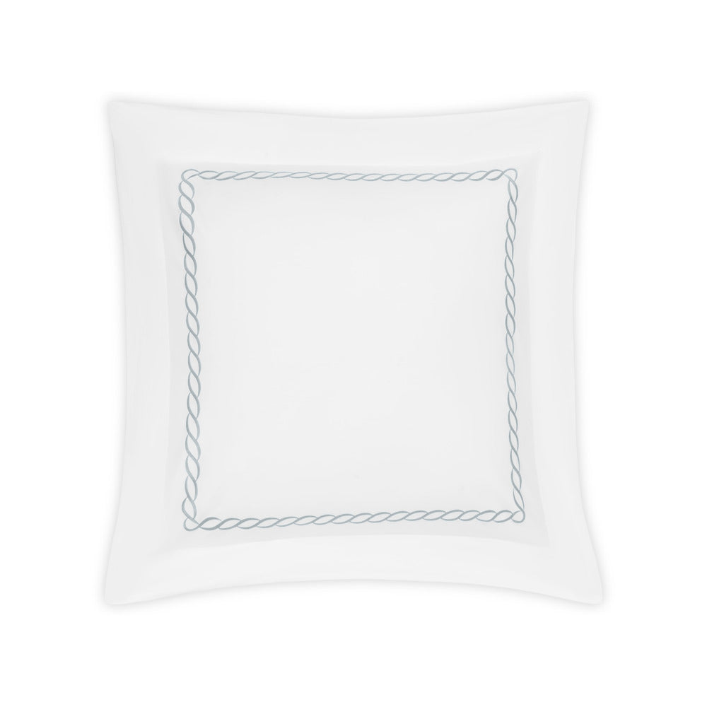 Classic Chain Sham Silver Euro 