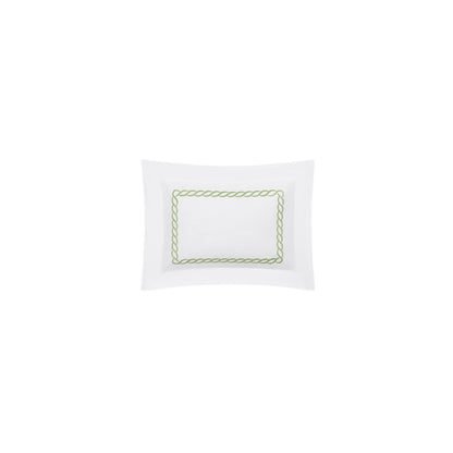 Classic Chain Sham Spring Green Boudoir 