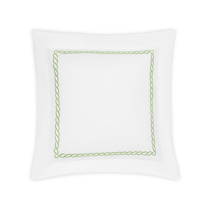 Classic Chain Sham Spring Green Euro 