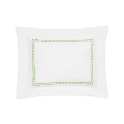 Classic Chain Sham Spring Green Standard 