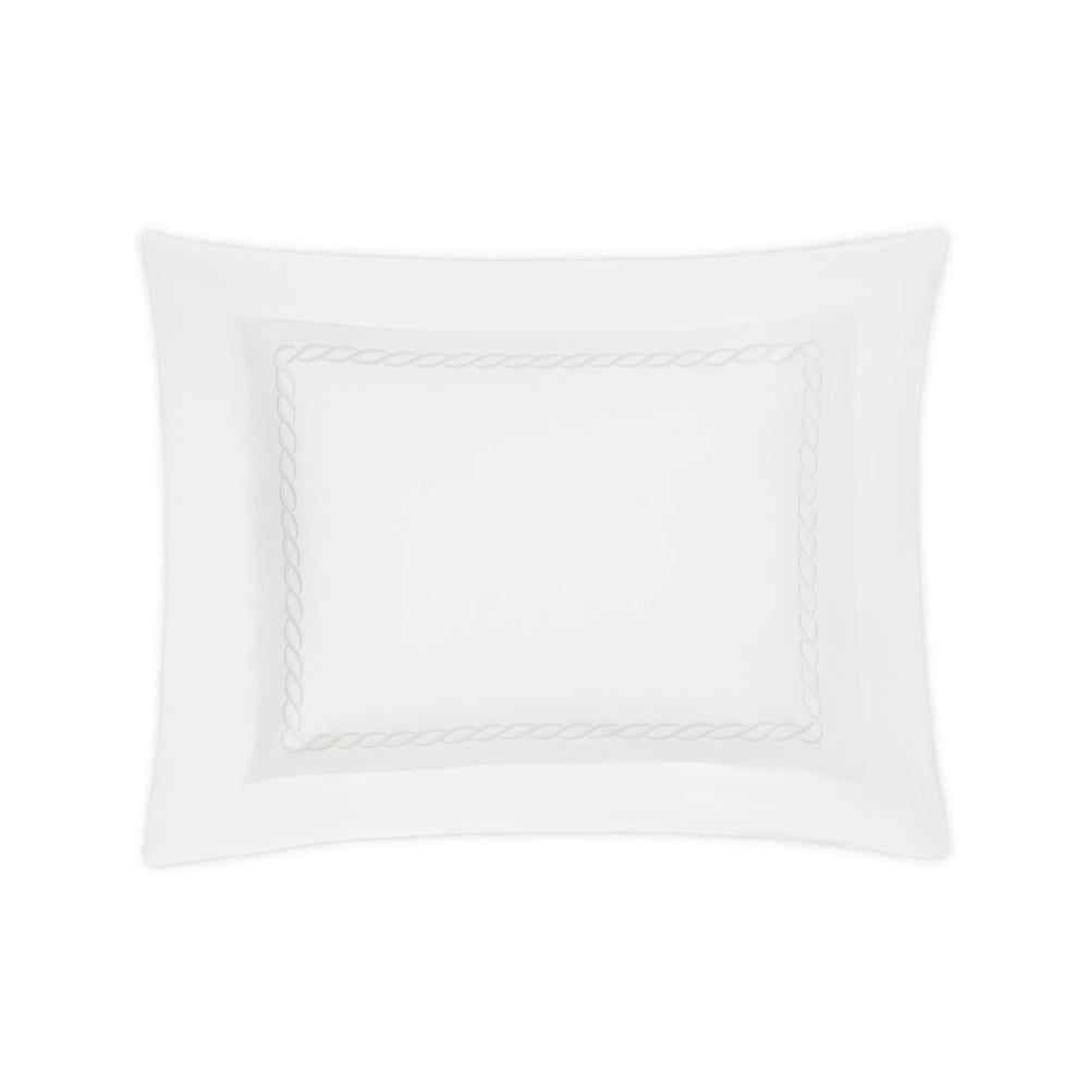 Classic Chain Sham White Standard 