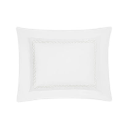 Classic Chain Sham White Standard 