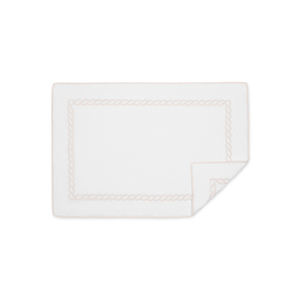 Classic Chain Tub Mat Blush 