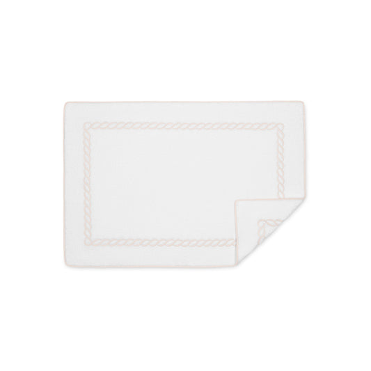 Classic Chain Tub Mat Blush 